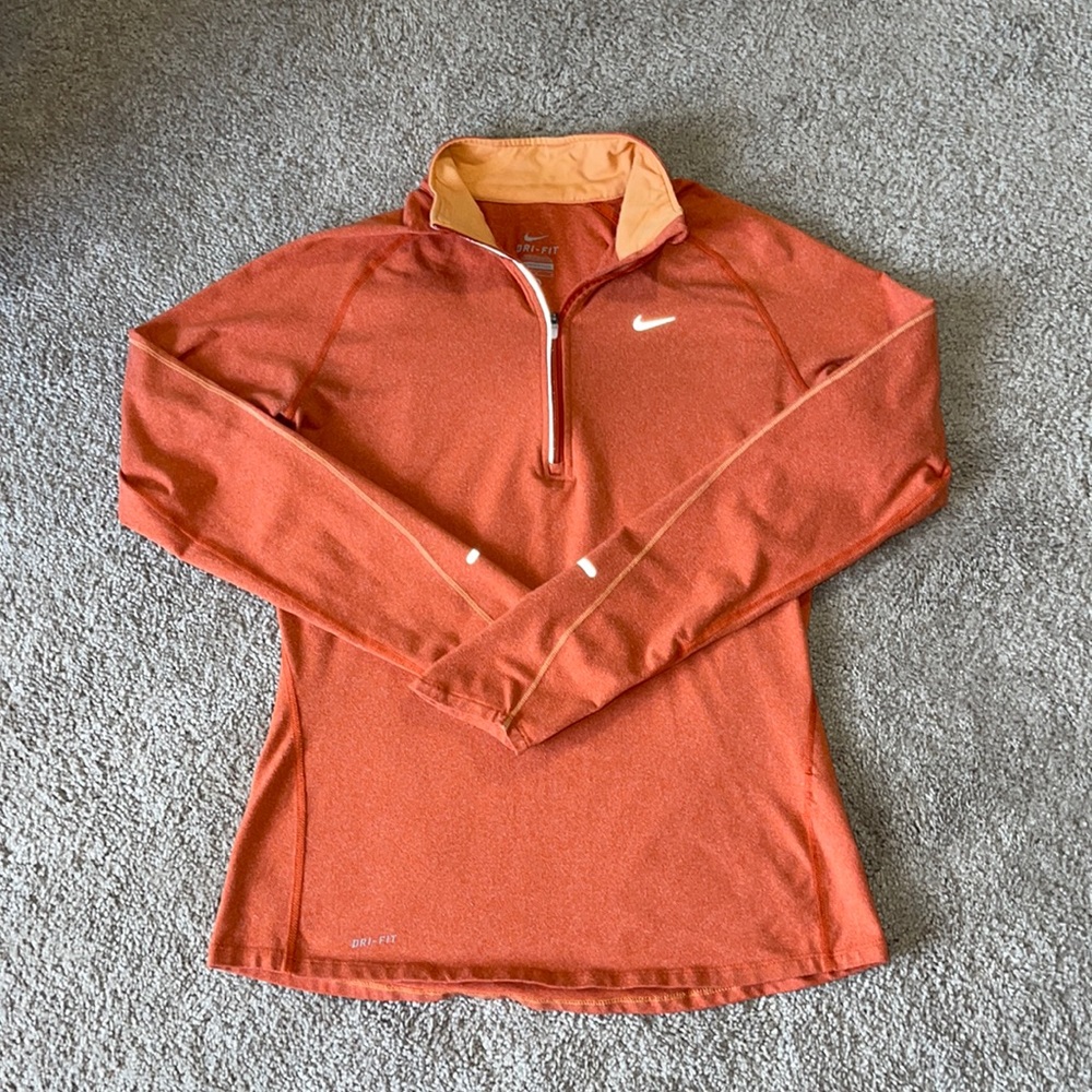 Nike Dri-Fit quarter zip pull over Sz Med